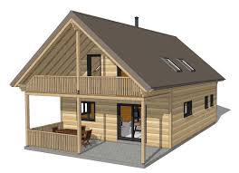 chalet en bois habitable en kit