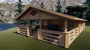 chalet habitable en kit 50m2