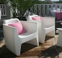 fauteuil jardin plastique design