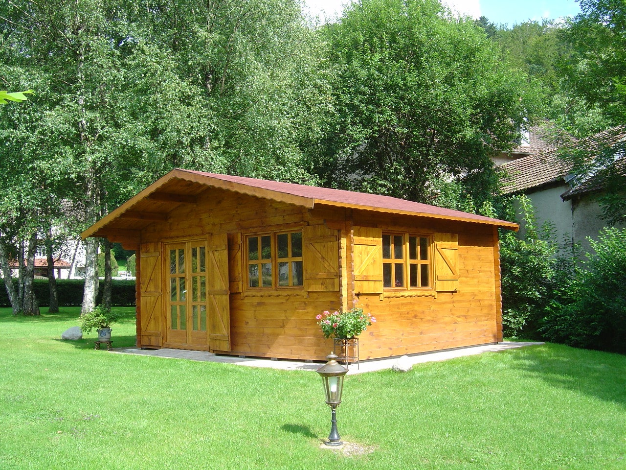 chalet en bois habitable 150m2