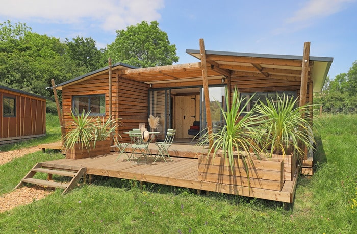 chalet moderne habitable