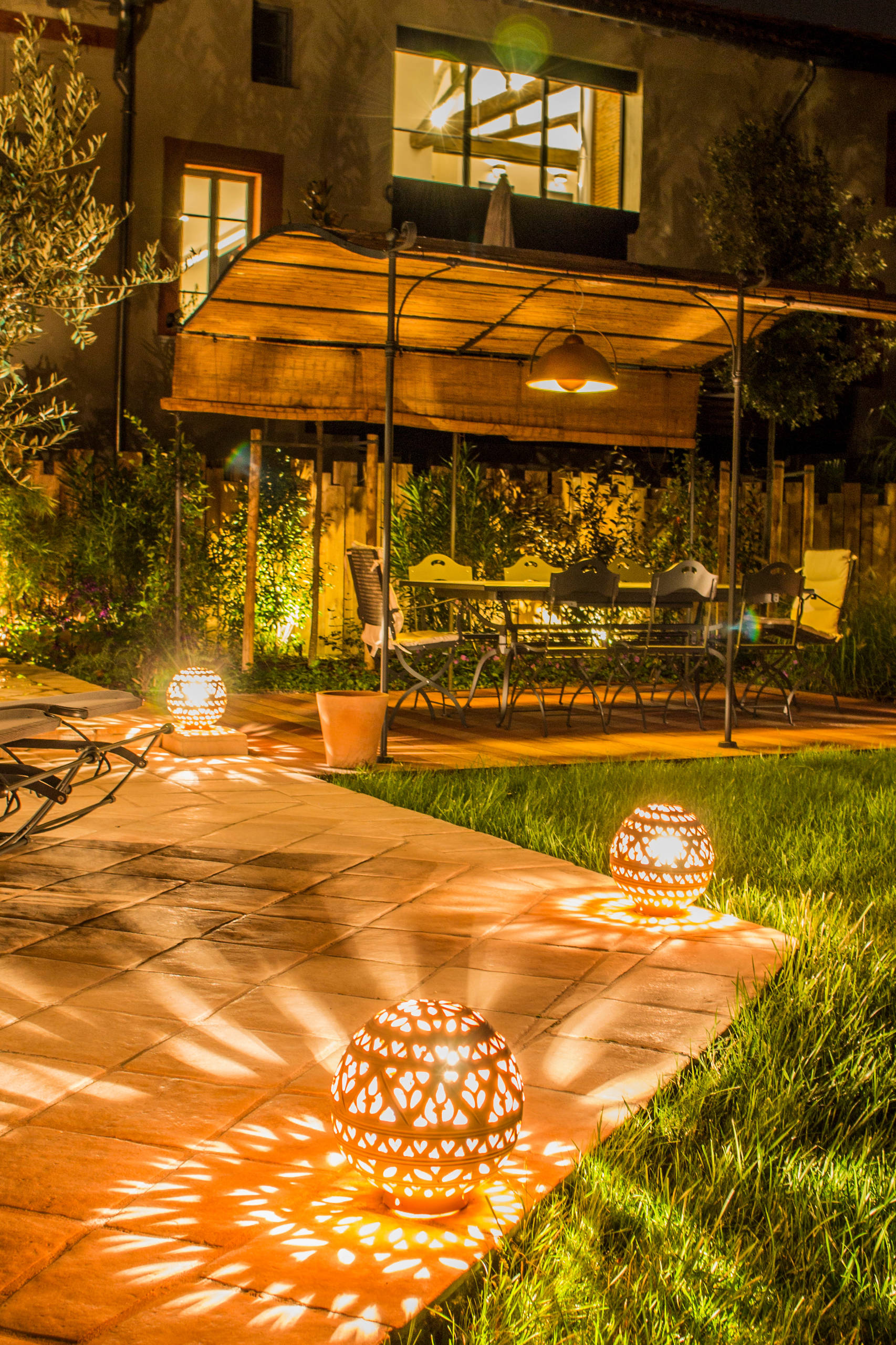 eclairage exterieur pour terrasse