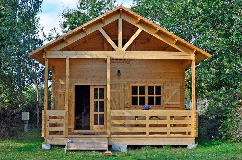 kit chalet en bois habitable
