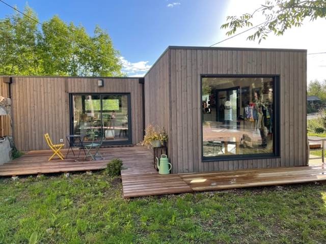 achat chalet bois habitable