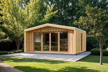 chalet 20m2 sans permis habitable