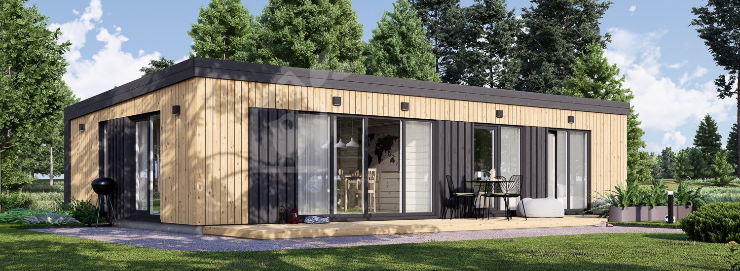 kit chalet en bois habitable