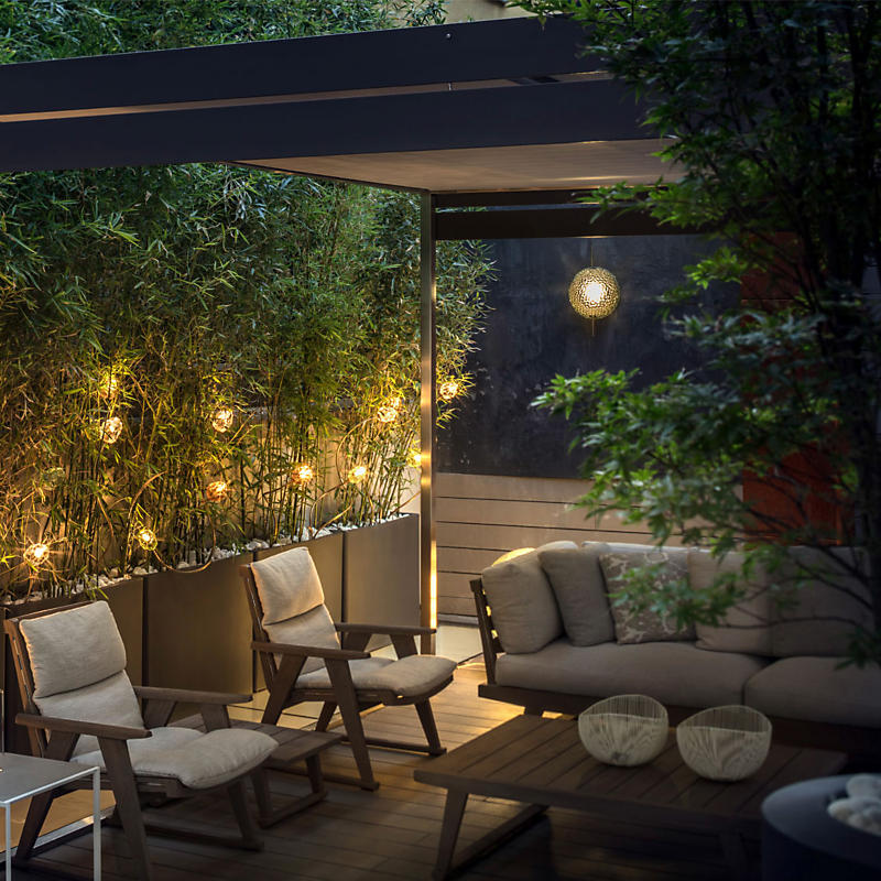luminaire pour terrasse